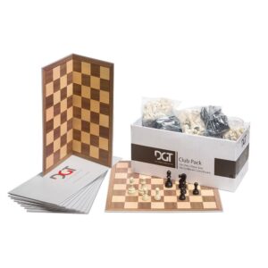 Pack DGT Clubs. 10 tableros y piezas DGT 95mm