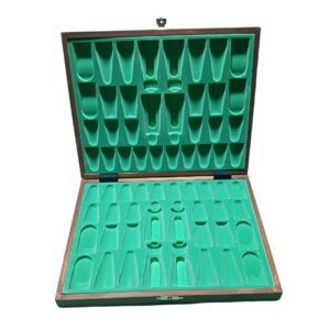 estuche ajedrez madera lujo 5