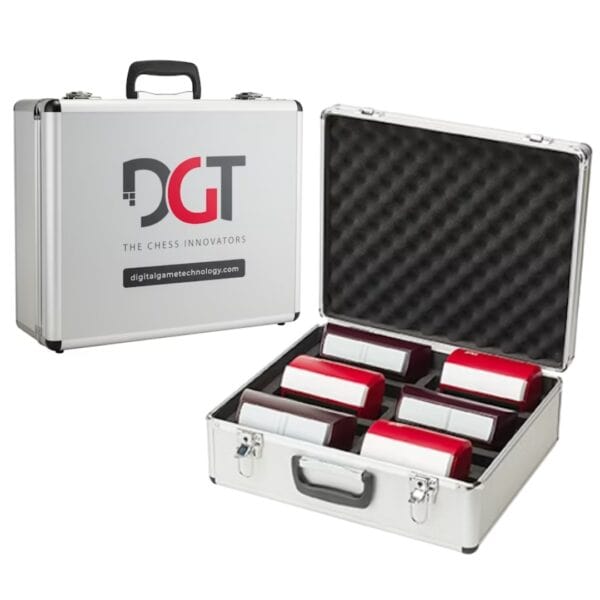 maletin aluminio dgt relojes ajedrez