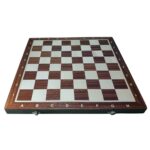 tablero estuche set ajedrez madera plegable torneo