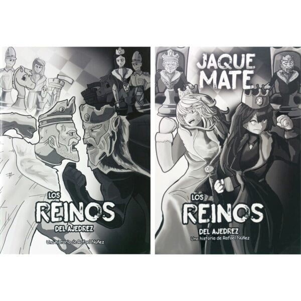 coleccion libro comic los reinos del ajedrez rafael nunez aitor vidaurreta 9788409331475 9788409458479