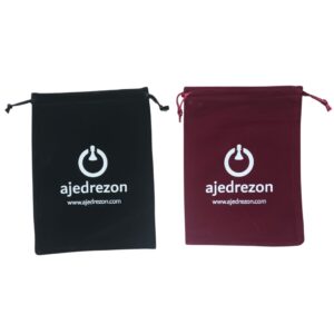 pack 2 bolsas ajedrezon para piezas de ajedrez