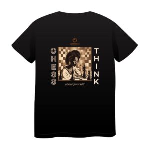 camiseta ajedrez chess think