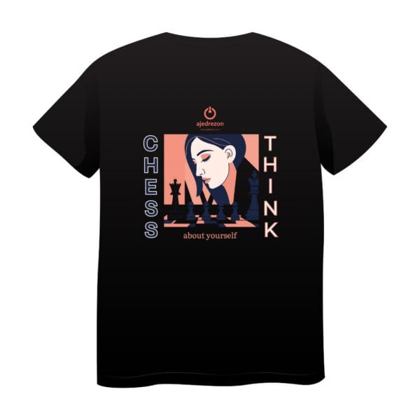 camiseta ajedrez chess think ajedrezon modelo 2 camiseta ajedrez chess think