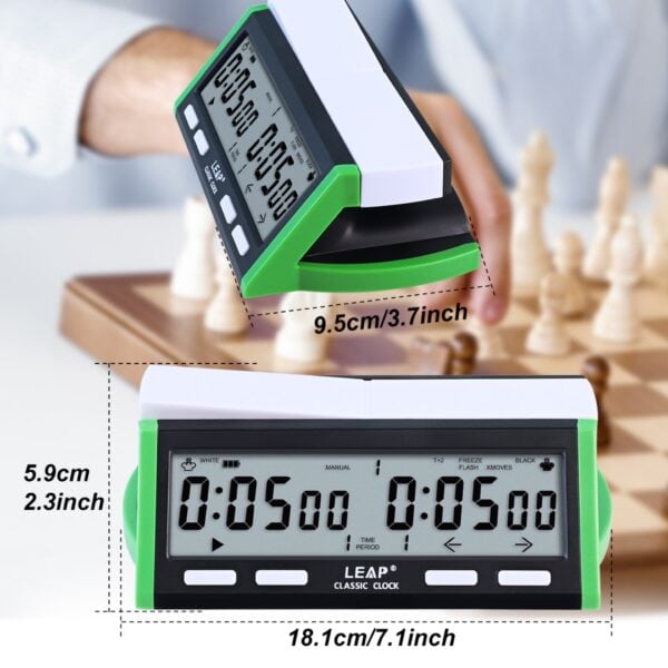 reloj digital ajedrez leap PQ9918 fide chess clock reloj digital ajedrez leap PQ9918 fide chess clock