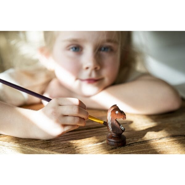 set ajedrez diy madera pintar montar staunton 5 set ajedrez diy madera pintar montar staunton 5